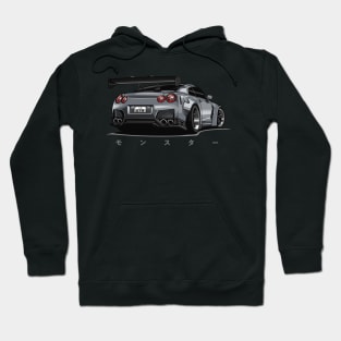 GTR R35 Body Kit (Grey) Hoodie